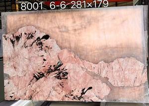 קוורציט פטגוניה ורוד למטבח, סלון, בית יוקרה, מלון, קישוט קיר, קריסטל גדול ורוד מאלסקה - Product Image 6