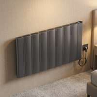 Radiateur électrique portable en aluminium pour la maison ou le bureau, chauffage électrique par radiateur