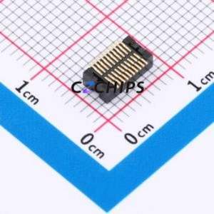 HC-PBB12NC(3.0)-20DP-0.5V-03 Board-to-Board & Backplane Connector SMD,P=0.5mm Connector 20P 0.5mm Slot Butt Joint Vertical Mount - Product Image 2