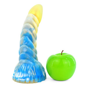 großhandel 20% rabatt Beste verkauf Farben außerirdischer Hund Pferd Hund Sexspielzeug weiches und sexspielzeug für Männer und Frauen - Product Image 2