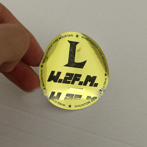 Sản xuất tại Trung Quốc dính Sticker <span class=keywords><strong>Glossy</strong></span> in <span class=keywords><strong>CD</strong></span> nhãn, thời trang dính giấy <span class=keywords><strong>CD</strong></span> nhãn - Product Image 2