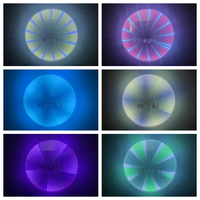 Chambres apaisantes sensorielles Panneau de miroir infini Expérience visuelle Stimulation sensorielle Tunnel de miroir infini LED Lampe