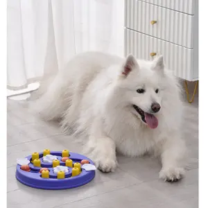 IQ eğitim Pet bulmaca oyuncak yavaş besleyici yeni köpek labirent Foraging oyuncaklar