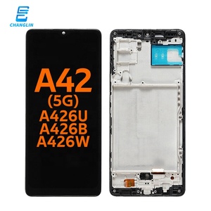 Reparación de piezas de LCD de teléfonos móviles para <span class=keywords><strong>Samsung</strong></span> <span class=keywords><strong>Galaxy</strong></span> <span class=keywords><strong>A42</strong></span> <span class=keywords><strong>5G</strong></span>, reemplazo de marco de digitalizador de pantalla táctil LCD para <span class=keywords><strong>Samsung</strong></span> <span class=keywords><strong>Galaxy</strong></span> <span class=keywords><strong>A42</strong></span>, 2G, 2G, 2G, 2G, 1/DS, 1/2 - Product Image 1