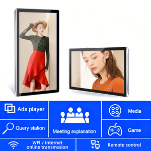 Écran d'affichage LCD mural intérieur non tactile de 65 pouces pour les magasins de détail, les cafés, les hôpitaux et les centres de services - Product Image 4