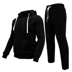 Conjunto de chándal para hombre, ropa deportiva atlética de manga larga, conjunto de entrenamiento, ropa informal activa, ropa de dos piezas, chándal para hombre - Product Image 1