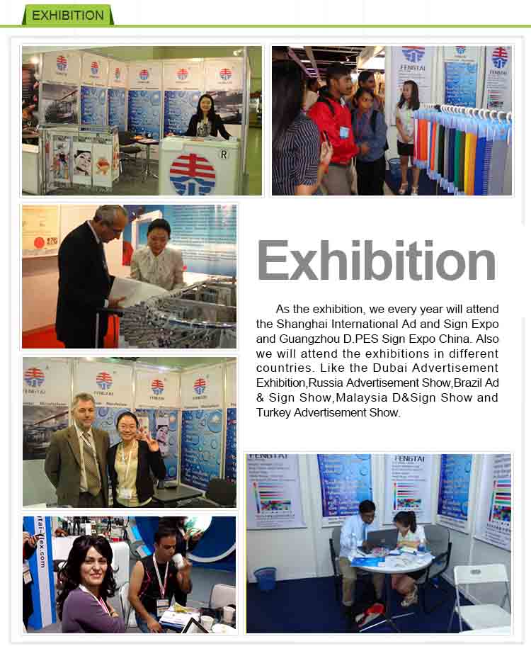 Flex Banner for Advertising PVC Material 440gsm 300D*500D 18*12 Flex Banner Rolls