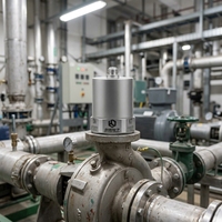 Accéléromètre piézoélectrique IEPE à axe unique ±5g ICP, capteur d'accélération de vibration uniaxiale 1000mV/g pour surveillance des ponts vibratoires