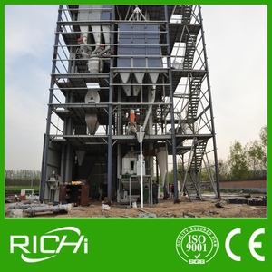 RICHI Tùy Chỉnh 20-30 T/H Hoàn Thành Gia Cầm Động Vật Gia Súc Gà Thức Ăn Nhà Máy Cho Algeria Khách Hàng - Product Image 2