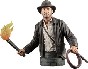 Busto a escala 1:6 Indiana <span class=keywords><strong>Jones</strong></span> Raiders Lost Ark PVC modelo de juguete personalizado OEM estilo militar para coleccionar embalaje de caja de decoración - Product Image 1