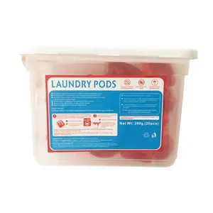 Water Soluble Film Laundry Detergent Pod For Clothes Washing Machine