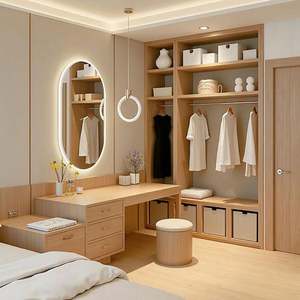 Juego Completo de Muebles de Madera Personalizados para Hotel y Villa, Gabinetes de Sala de Estar, Mesas de Comedor, Librerías, Armarios - Product Image 4