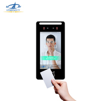 HFSecurity FR05 Reconocimiento facial de huellas dactilares NFC 5 pulgadas estudiantes productos de tiempo de asistencia con software gratuito SDK API Cloud
