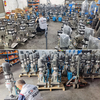 Machine à riveter pneumatique orbitale pour l'assemblage de turbines éoliennes et de panneaux solaires