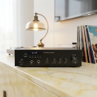 Hiper Ses Yeni Gelen Yüksek Performanslı Mini Sınıf AB 2.0 Kanal Stereo Hifi Ev Ses Güç Amplifikatörü Karaoke Kumandası