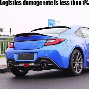 GR86 ZA86สำหรับ Subaru BRZ ABS แบบไม่ทาสี/สีดำมันวาวสปอยเลอร์ท้ายรถลิปสปอยเลอร์2021 2022 - Product Image 2