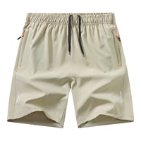 Short de sport pour homme en soie glacée à séchage rapide, cinq poches, coupe ample, pour l'entraînement et le basketball