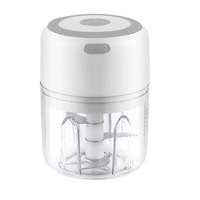 Hachoir à ail électrique mini portable, écologique, de haute qualité, de qualité alimentaire, avec charge USB