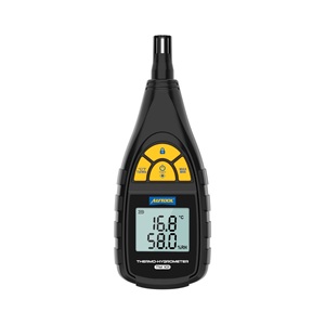 ترمومتر وترمومتر داخلي وخارجي مسجل رقمي Tm101 لقياس درجة الحرارة والرطوبة مع مجس - Product Image 1