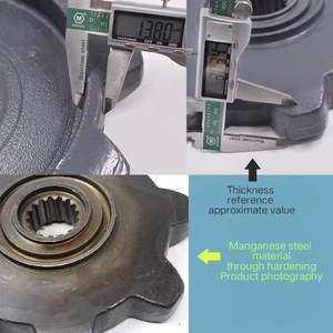 ล้อขับเคลื่อนแบบตีนตะขาบ สำหรับรถเกี่ยวข้าว Kubota DC60 DC70 Full Feed Combine Harvester และ Yangma HW1180R AW118 - Product Image 5