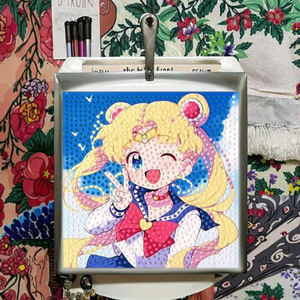 Sailor Moon Cartoon Creative Toy Ornement <span class=keywords><strong>De</strong></span> Chevet Diamant <span class=keywords><strong>Peinture</strong></span> avec Cadre En Gros pour Les Vendeurs <span class=keywords><strong>De</strong></span> Rue - Product Image 4