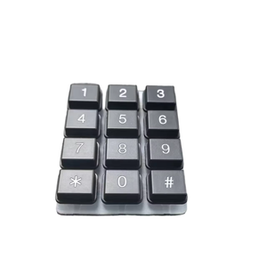 Tùy chỉnh màu sắc dẫn điện Silicone cao su bàn phím nút máy thiết bị cho điều khiển từ xa ứng dụng P + rkeypad - Product Image 1