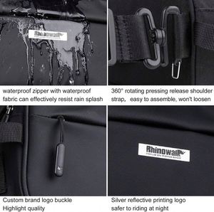 Bolsa de bicicleta con correa frontal para ciclismo al aire libre, impermeable, personalizada, para manillar de bicicleta, muestra gratuita - Product Image 3