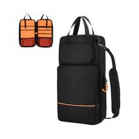 Sac de baguette à bandoulière détachable avec fermeture à glissière sac de concert suspendu pour batteurs débutants vente en gros pas cher