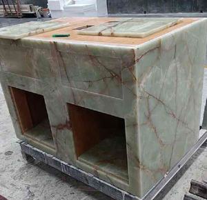 Armoire en bois massif contreplaqué marbre laminé <span class=keywords><strong>collé</strong></span> onyx avec boîte complète - Product Image 3