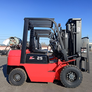 מלגזה סולר מלגזה 3 טון 4 טון 5 טון הרמת 6 מטר stacker כל השטח מלגזה מנוע דיזל - Product Image 2