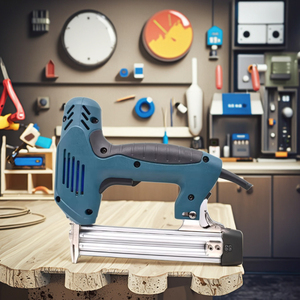 <span class=keywords><strong>Cloueuse</strong></span> électrique à bobine F30 robuste pour le travail du bois, outil de bricolage avec clous à tête plate et agrafes à usage intensif - Product Image 2