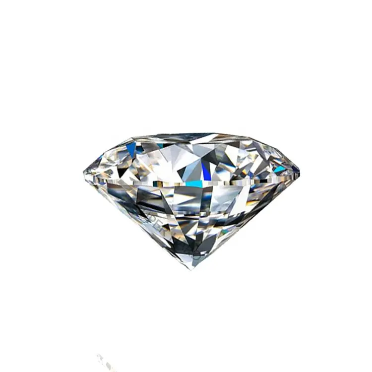 Silencieux de culture chinoise en carbone, 3.03 diamants ronds et brillants, taille 2mm, 1ct, hpht, cvd, m, produit de laboratoire