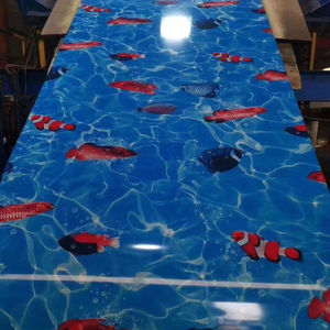 แผ่นโลหะม้วน<span class=keywords><strong>ผนัง</strong></span><span class=keywords><strong>ล</strong></span>ายไม้ ppgi ppgl ขด<span class=keywords><strong>ล</strong></span>วดเห<span class=keywords><strong>ล</strong></span>็กชุบสังกะสีแบบเคลือบลวด<span class=keywords><strong>ล</strong></span>าย - Product Image 6