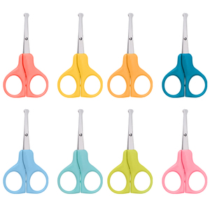 Stylish Professional Barber Scissors, Hair Cutting On Black Background. Hairdresser Salon - View #7