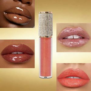 Cosmétiques en gros, logo personnalisé, écran solaire minéral, gloss à lèvres tendance, marque privée, nude, transparent, brillant, scintillant - Product Image 1