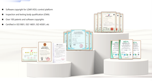 กระเป๋าเป้สะพายหลังสำหรับอุปกรณ์ตรวจสอบก๊าซอุตสาหกรรม สำหรับใส่เครื่องวิเคราะห์ก๊าซ VOC แบบพกพา เหมาะสำหรับพกพาในโรงงานและภาคสนาม - Product Image 4
