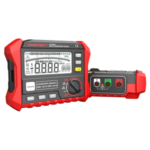 Novo Lançamento: Medidor de Resistência de Terra Digital Habotest de Alta Precisão com Faixa de Medição de 0-4K HT2302 - Product Image 1