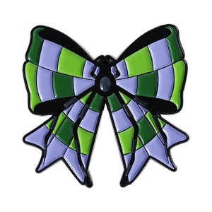 Estilo Punk Halloween DIY Gótico Bowknot Pin Rosa Bow Estetoscópio Pin Esmalte Médicos Enfermeiros Série Médica Broches Lapela - Product Image 5