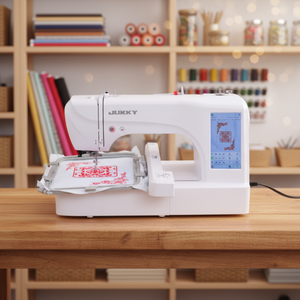 Máquina de Bordar Computarizada JUKKY ES6 para Uso Doméstico, Máquinas de Coser Automáticas con 312 Patrones - Product Image 1