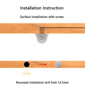 双传感器头 8年寿命 1512子控器 5V 12V 24V 36V 红外人体运动PIR传感器 双头开关 - Product Image 4