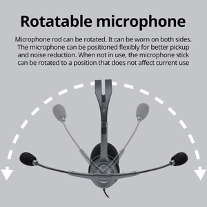 Top Bán Logitech H390 Tai Nghe Có Dây Stereo Kinh Doanh Chơi Game Tai Nghe Tai Nghe - Product Image 2