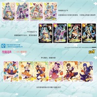 Vente en gros de jouets authentiques Kayou Hatsune Mikus pour filles, cadeaux mignons, collection d'anime japonais, cartes de jeu de société