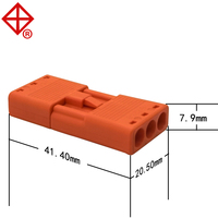 Connecteur de câblage à déconnexion rapide à 3 broches CE UL KEMA ROHS REACH