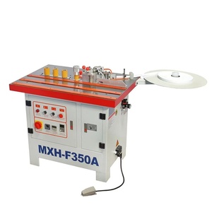 Machine à bordurer manuelle personnalisée pour le travail du bois MXH F350A, machine à bordurer droite et courbe, petite machine de bureau pour le pliage de matériaux - Product Image 3