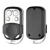 YET026 Code d'apprentissage EV1527 Télécommande sans fil 4 boutons Télécommande RF pour porte de garage