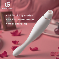 Vibrateur urétral puissant pour femme, jouet sexuel pour adulte, 2 en 1, masseur clitoridien, vibrateur suceur, sextoy, masturbation féminine, orgasme