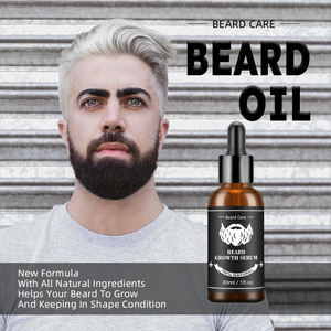 Kit de soin de la barbe pour homme <span class=keywords><strong>Appti</strong></span> Natural, marque privée, comprenant sérum de croissance, huile, brosse, baume, kit de croissance de la barbe - Product Image 4