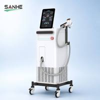 Mesin Penghilang Bulu Laser Dioda 808nm OEM ODM Mendukung Peralatan Kecantikan Pulsa Super Pendek untuk Distributor