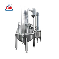 Cuve de concentration sous vide LOB 500L adaptée à la transformation automatisée des onguents, des crèmes et de produits similaires