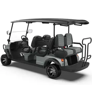 Factory Direct Sale Cheap Electric Club Cart Mini 6 Seater 48v Off-road Electric Golf Cart